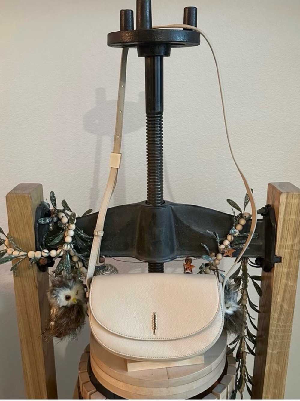 Thacker Taylor Pebbled Leather Crossbody